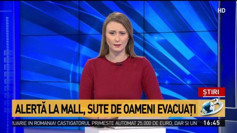 Alertă la mall, sute de oameni evacuaţi