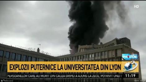 Explozii puternice la o universitate din Franța