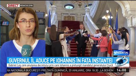 Guvernul îl aduce pe Klaus Iohannis în fața instanței