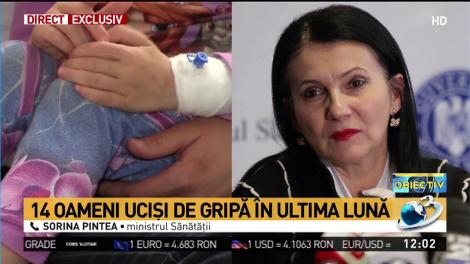 Gripa a făcut 14 victime, &icirc;n Rom&acirc;nia! Ministrul Sănătății, anunț de ultimă oră despre decesele cauzate de virusul gripal: &rdquo;Suntem la un pas de epidemie!&rdquo;
