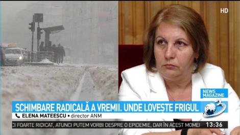 Un val de aer Rece ajunge &icirc;n Rom&acirc;nia