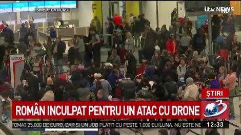 Bărbatul care a perturbat traficul aerian pe Heathrow este un român