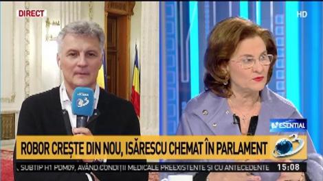 Robor creşte din nou, Isărescu chemat în Parlament