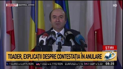 Tudorel Toader, mesaj crucial &icirc;n scandalul din Justiție
