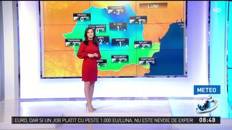 Cum va fi vremea &icirc;n următoarea perioadă