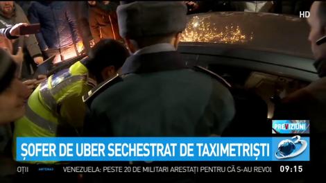 Taximetrişti versus Uber, scandal uriaş &icirc;n Capitală
