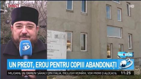 Un preot din Constanţa a construit o casă pentru copiii orfani