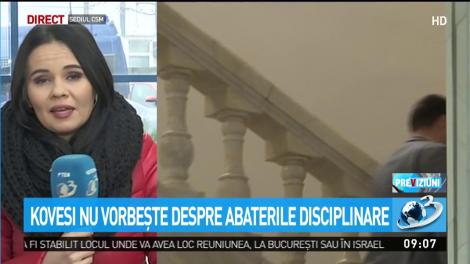 Kovesi fuge de audierile de la CSM