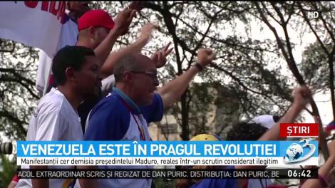 Venezuela este în pragul revoluţiei