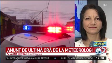 Iarna loveşte din nou &icirc;n forţă Rom&acirc;nia. Sunt două avertizări cod portocaliu