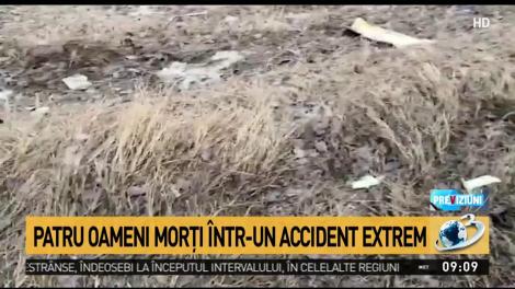 Accident grav &icirc;n judeţul Teleorman. Patru oameni au murit