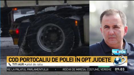 Sfaturile preţioase date de Titu Aur şoferilor care circulă pe polei