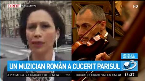 Un muzician român a cucerit Parisul