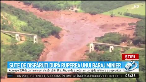 Șapte morți și alți 200 de oameni dați dispăruți, după ce s-a rupt un baraj minier! Echipele de salvare intervin de urgență