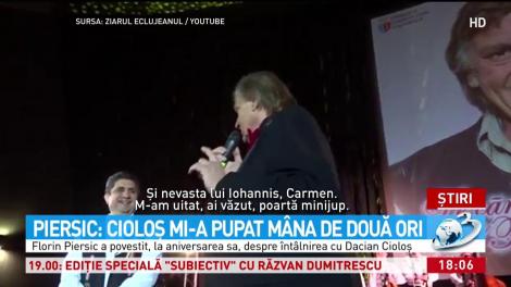 Florin Piersic: Cioloș mi-a pupat m&acirc;na de două ori
