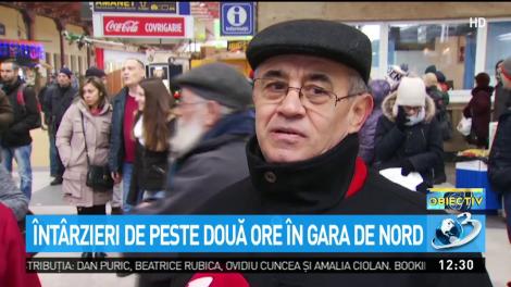 Circulaţia trenurilor, paralizată &icirc;n Gara de Nord