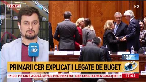 Primarii cer explicații legate de buget