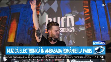 Muzică electronică &icirc;n Ambasada Rom&acirc;niei la Paris