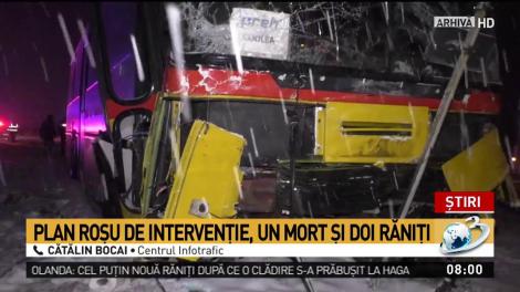Plan roşu de intervenţie. Un mort şi doi răniţi