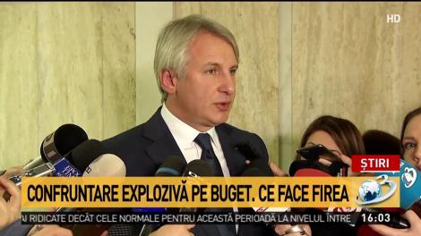 Declaraţia lui Eugen Teodorovici despre bugetul bugetul Administraţiei Prezidenţiale