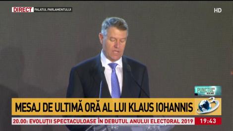 Iohannis: Măsurile Guvernului, iresponsabile