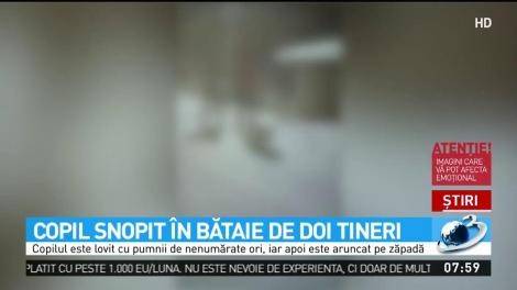 Un copil din Botoșani a fost bătut crunt &icirc;n plină stradă