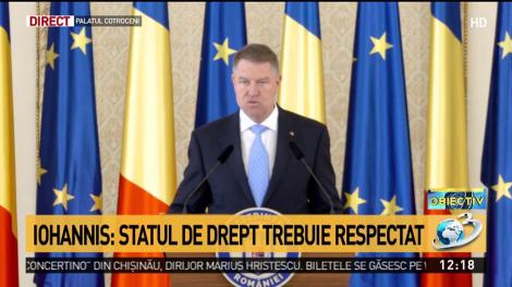 Ce face Iohannis &icirc;n plin scandal cu Guvernul