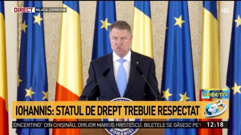 Ce face Iohannis în plin scandal cu Guvernul