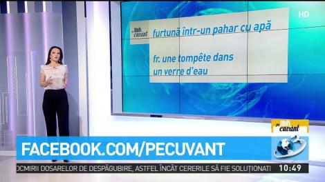Despre expresia &bdquo;Furtună &icirc;ntr-un pahar cu apă&rdquo;