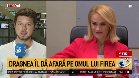 Dragnea îl dă afară pe omul lui Firea