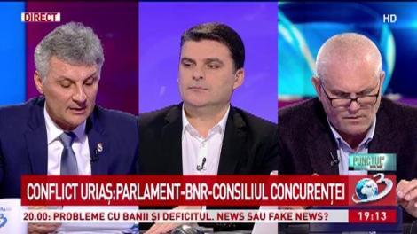 Conflict uriaș: Parlament - BNR - Consiliul Concurenței. Dezvăluirile senatorului Daniel Zamfir