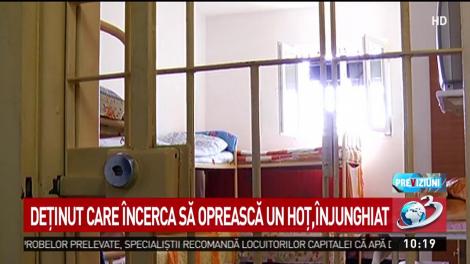 Deținut care &icirc;ncerca să oprească un hoț, &icirc;njunghiat