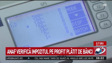 ANAF controlează două bănci. Este vizat profitul plătit în 2013-2017