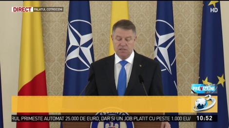 Klaus Iohannis, după întâlnirea cu secretarul general al NATO: Suntem un furnizor de securitate