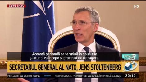 Radu Tudor, interviu-eveniment cu Jens Stoltenberg