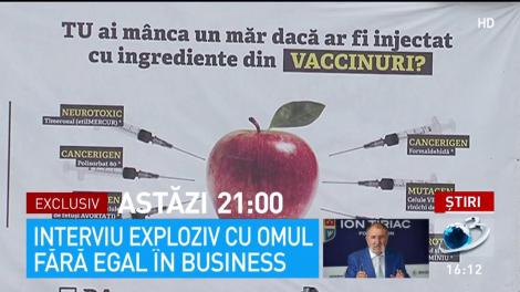 Panouri anti-vaccinare, &icirc;n plină epidemie de gripă