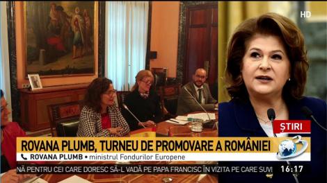 Rovana Plumb, turneu de promovare a Rom&acirc;niei