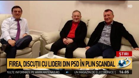Firea, discuţii cu lideri din PSD &icirc;n plin scandal