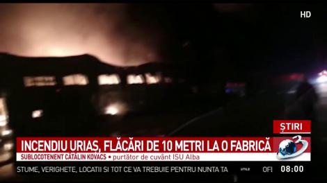 Incendiu urmat de o explozie &icirc;n Alba Iulia