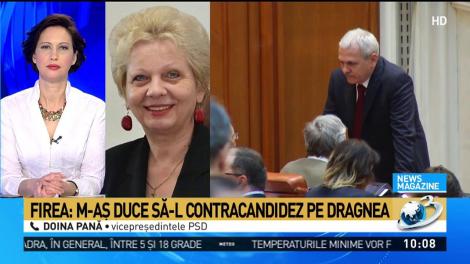 Vicepreședinte PSD: Eventuala candidatură a doamnei Firea nu încurcă planurile partidului