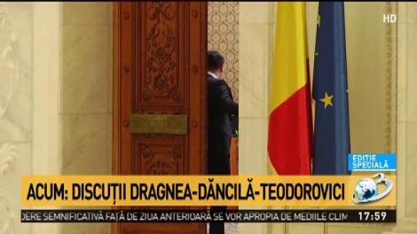 Discuții în Parlament între Teodorovici, Dăncilă și Dragnea. Ședința de Guvern pe tema bugetului a fost amânată