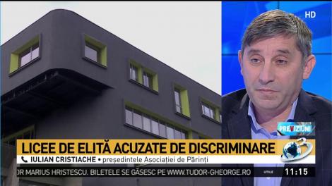 Licee de elită acuzate de discriminare