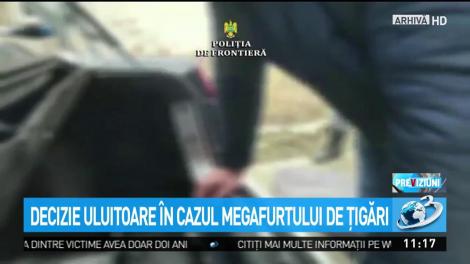 Decizie uluitoare &icirc;n cazul megafurtului de ţigări