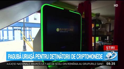 Pagubă uriaşă pentru deţinătorii de criptomonede