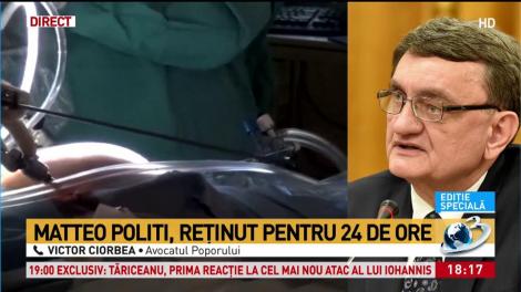 Avocatul Poporului, despre cazul falsului medic italian: Am cerut informații de la instituții