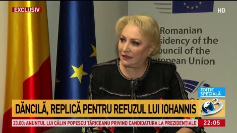 Premierul Dăncilă: Vom lua o decizie în cazul lui Klaus Iohannis