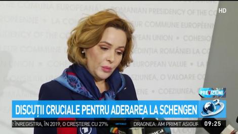 Discuţii cruciale pentru aderarea la Schengen