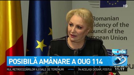 Posibilă am&acirc;nare a OUG 114