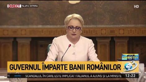 Premierul Dăncilă, despre bugetul pe anul 2019: &bdquo;Bugetele locale, cu 19% mai mari&rdquo;