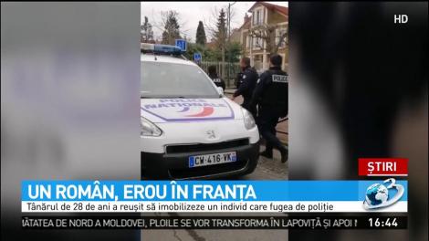 Un român, erou în Franţa